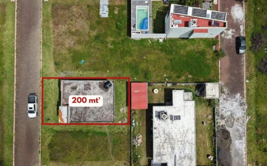 Terreno con construcción ya integrada: listos para continuar tu obra